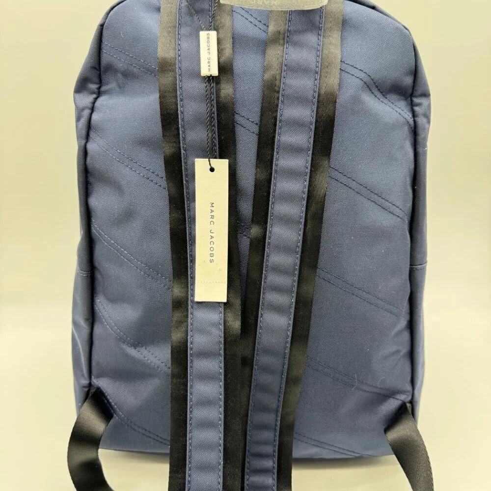 MARC JACOBS Trek nylon medium women's school backpack -Midnight blue